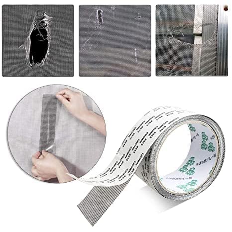 Window Mosquito net Covering Mesh Tape( 200Cm X 5CM)