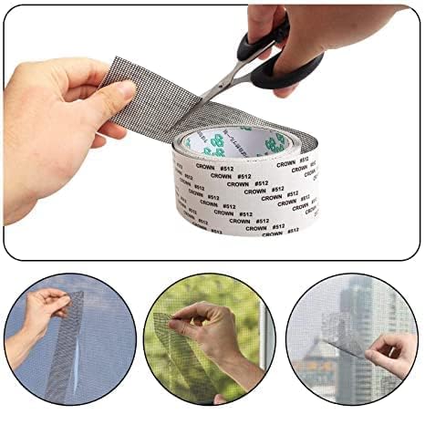 Window Mosquito net Covering Mesh Tape( 200Cm X 5CM)