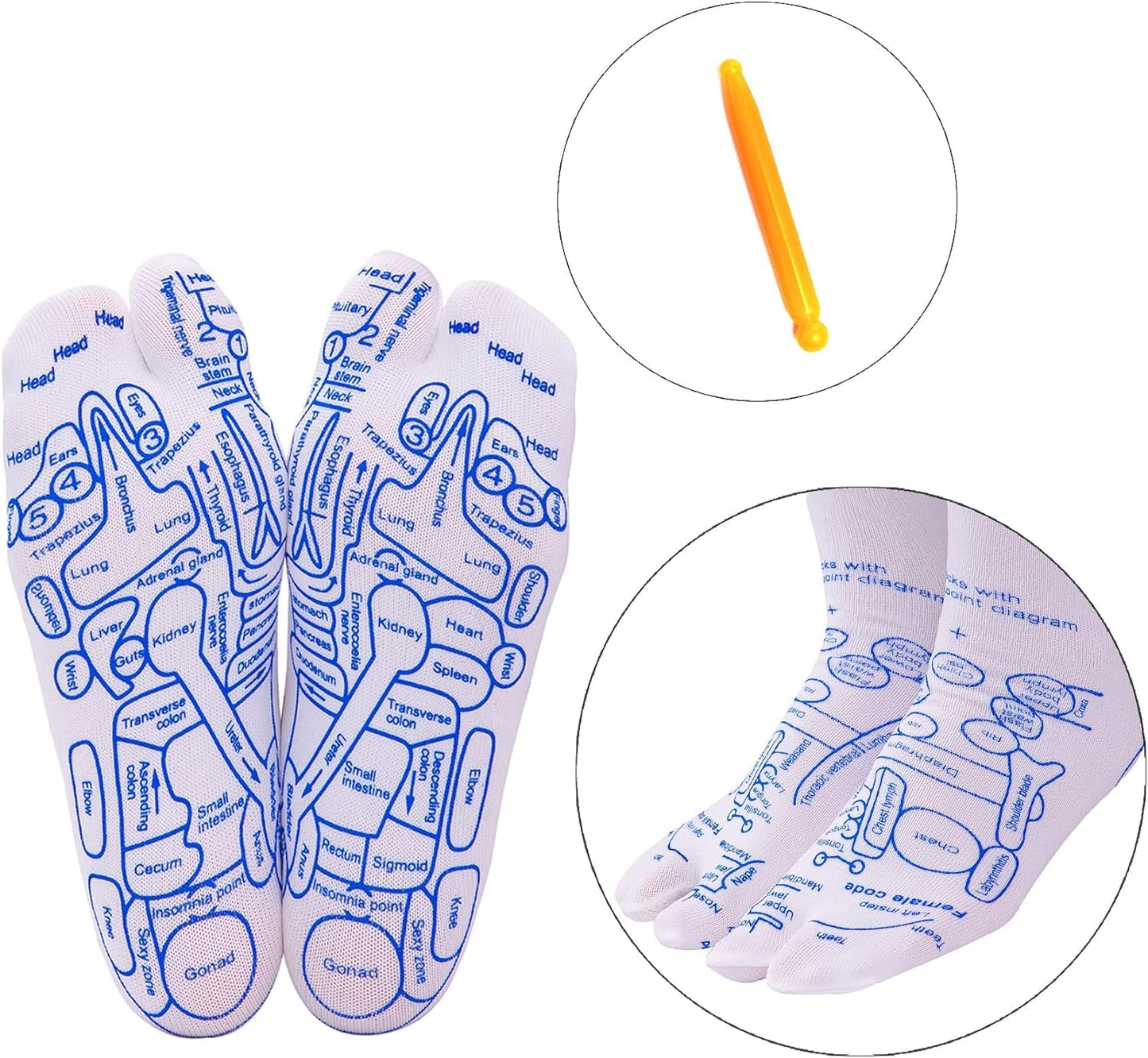 Acupressure Reflexology Socks for Men /Women