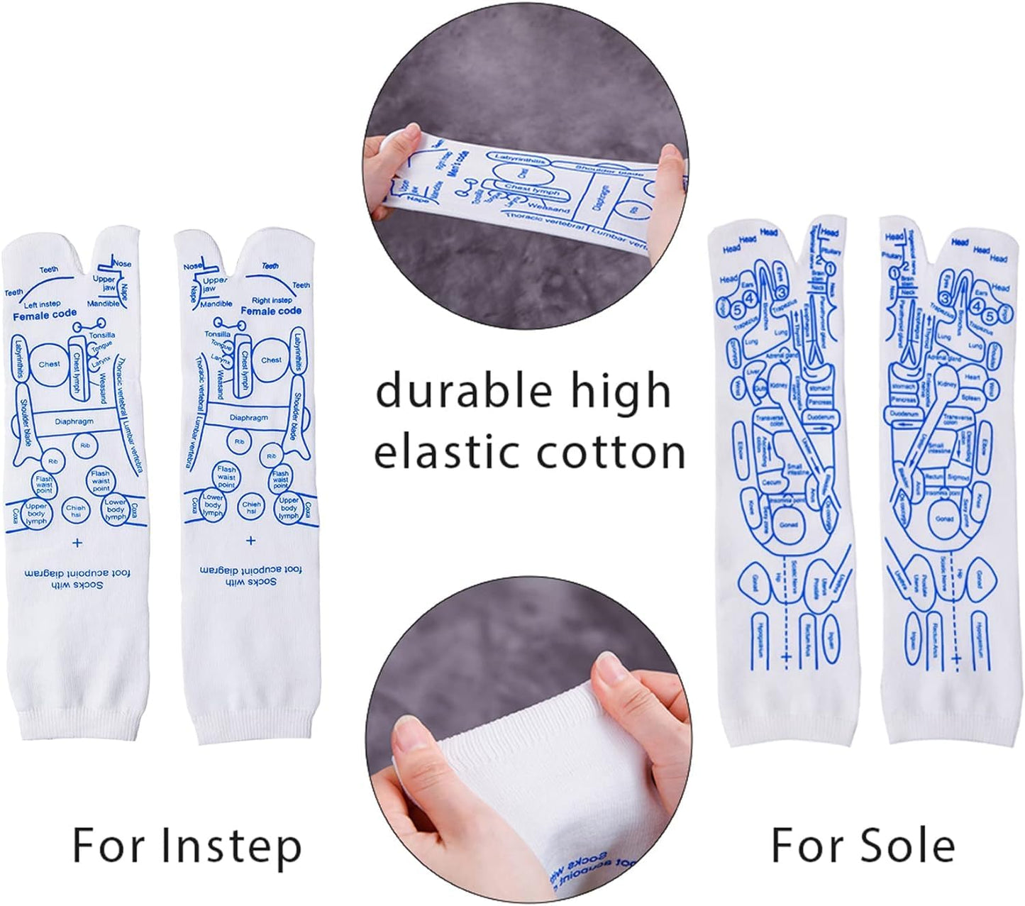 Acupressure Reflexology Socks for Men /Women