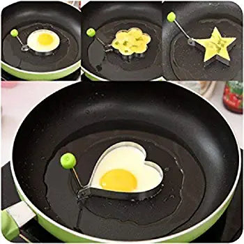 4pcs Stainless Steel Omelette Mould