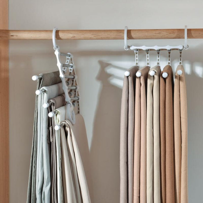 5 IN 1 Stainless Steel Wardrobe Magic Hanger